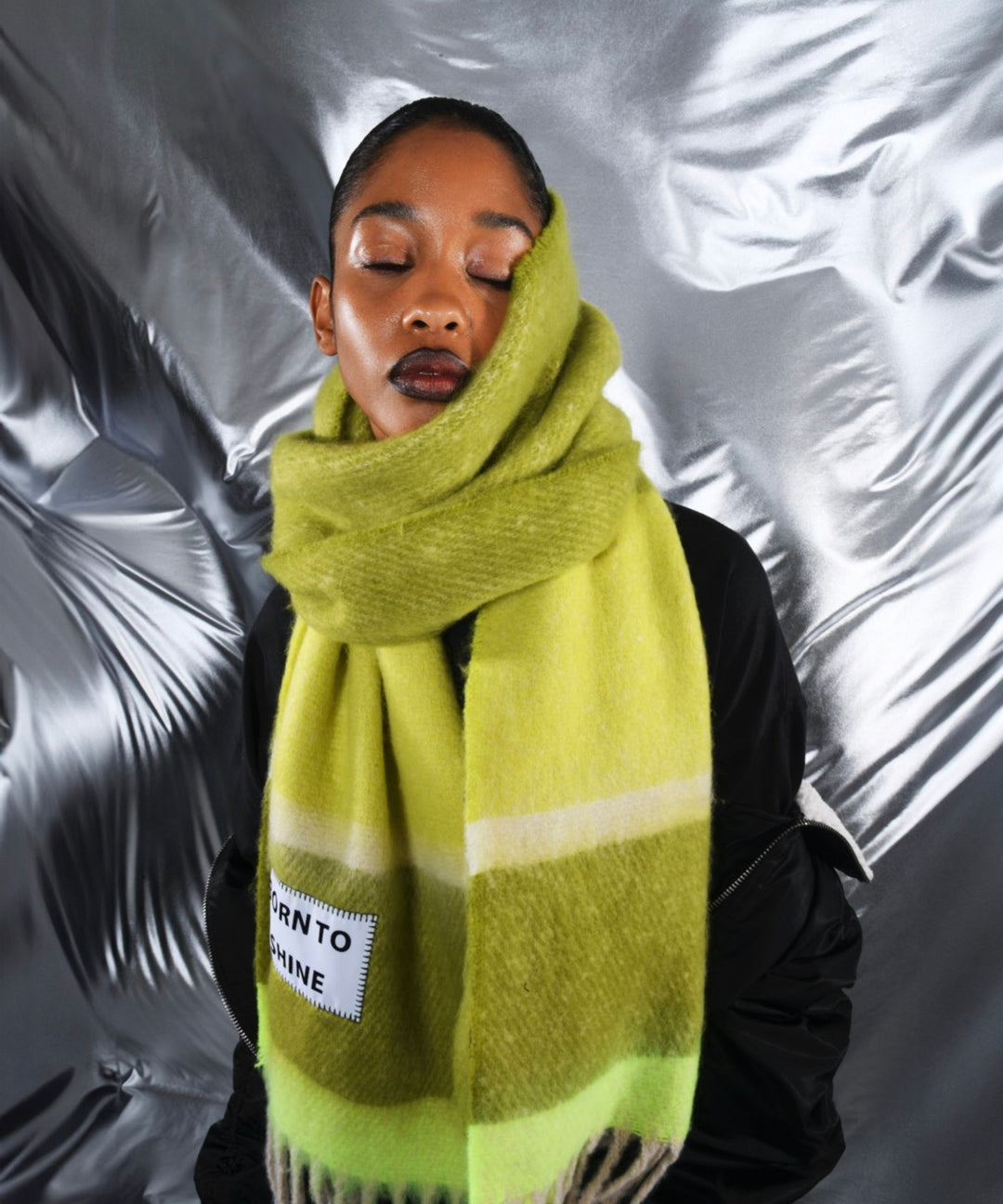 Born to shine maxi scarf