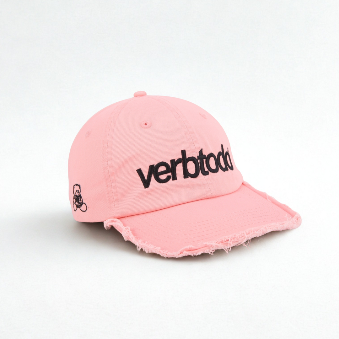 Verb to do ripped cap pink