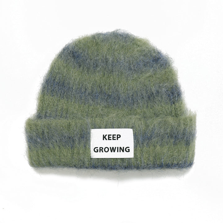 VTD green stripes wool hat