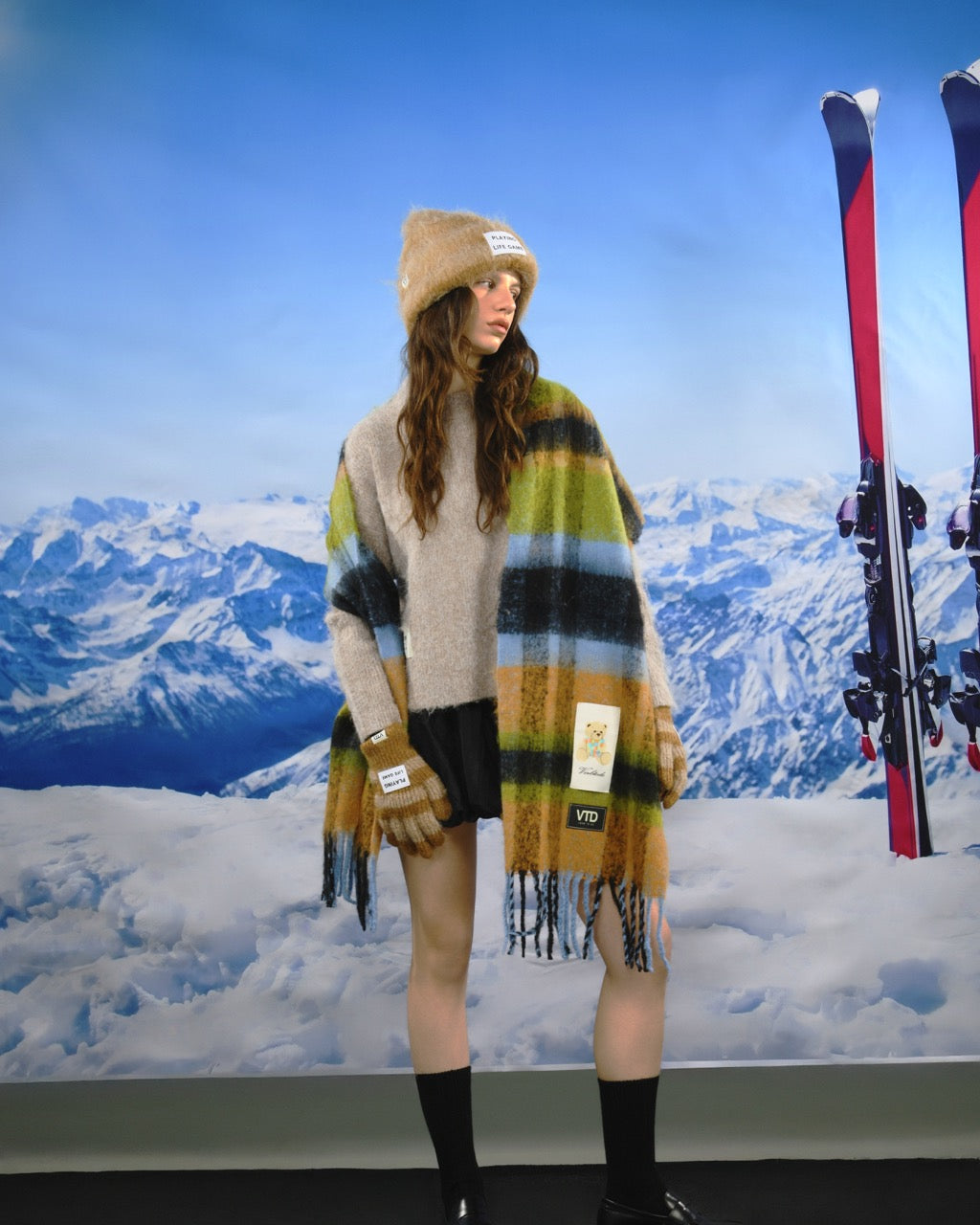 Born to shine maxi scarf