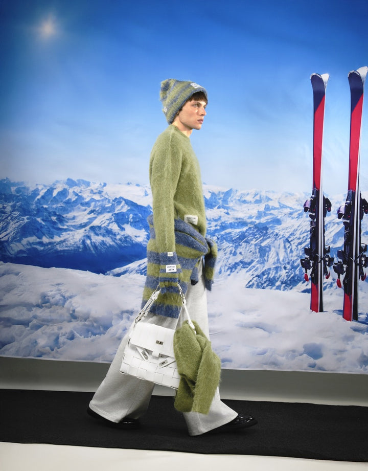 KNITWEAR BOXY GREEN VTD