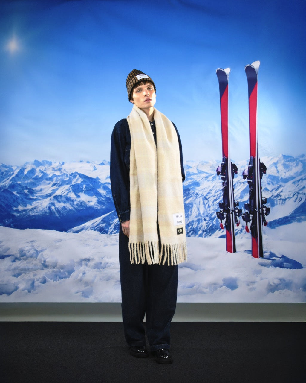 Born to shine maxi scarf