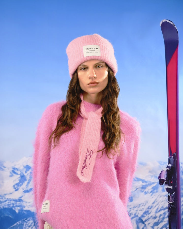 KNITWEAR BOXY PINK VTD