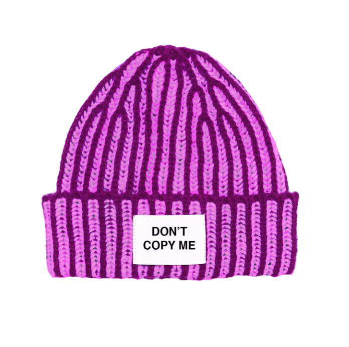 Gorro Rosa - Don´t Copy Me