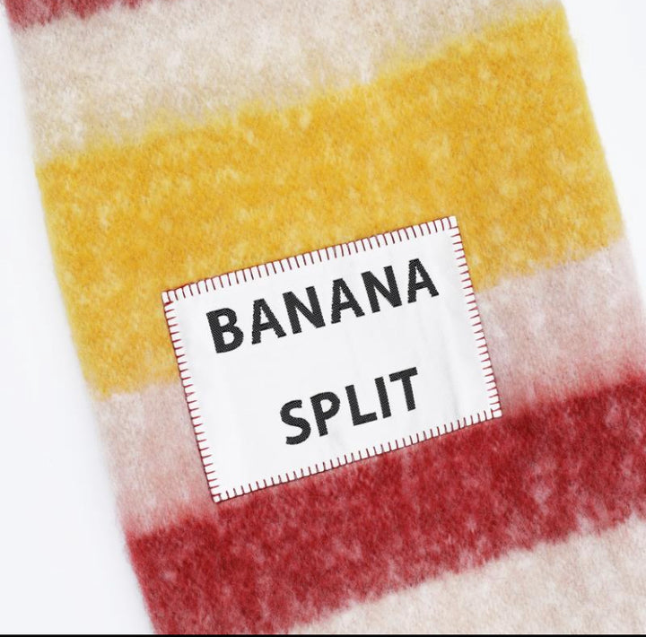 Banana split maxi scarf