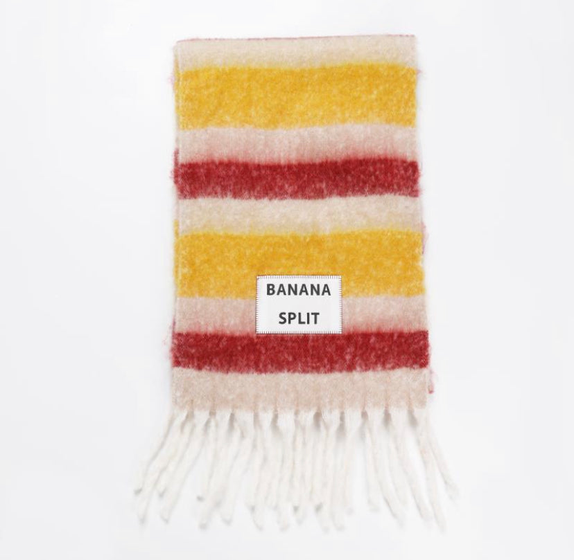 Banana split maxi scarf