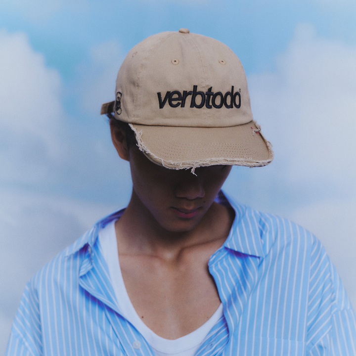 Verb to do ripped cap beige