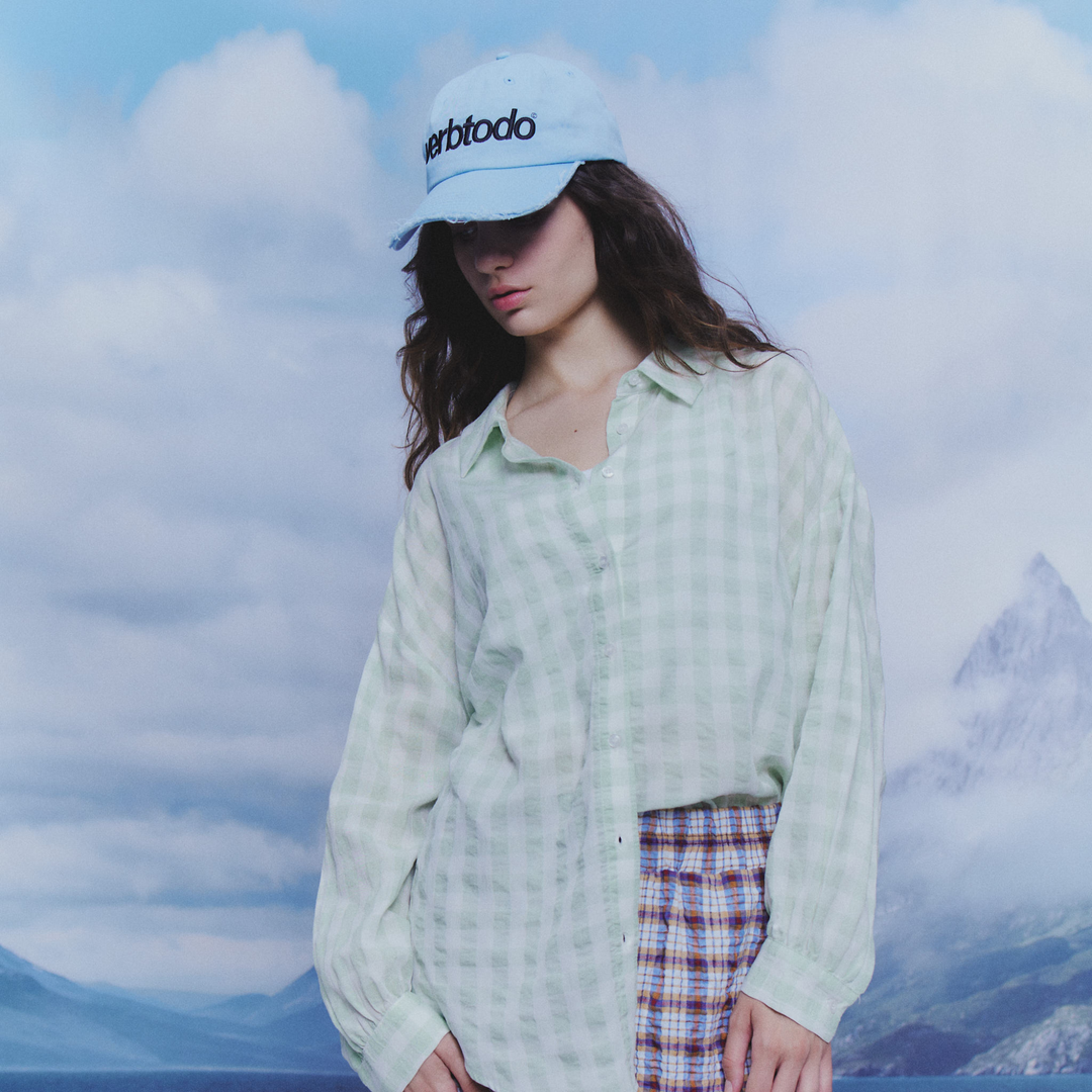 Verb to do ripped cap blue