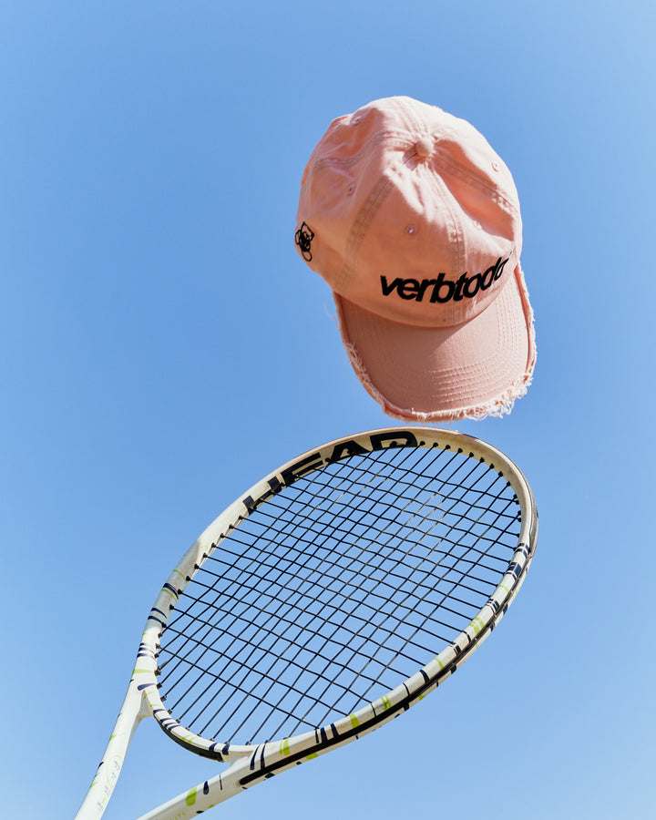 Verb to do ripped cap pink