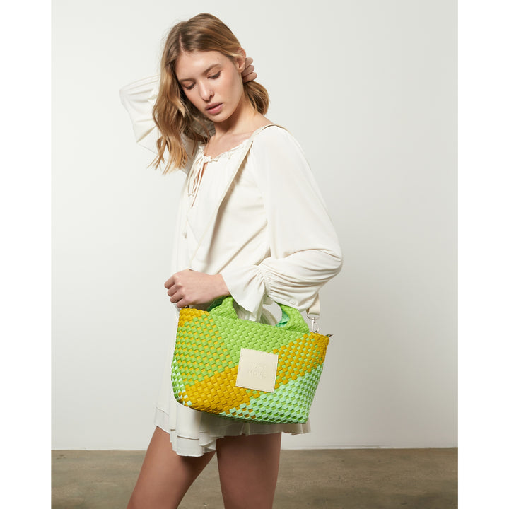 BAG Amelia 'JUST MOVE' | green&mint&mustard