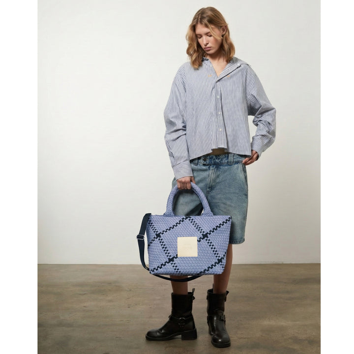 SAC Sylvia 'STAY FOCUS' | bleu & bleu marine