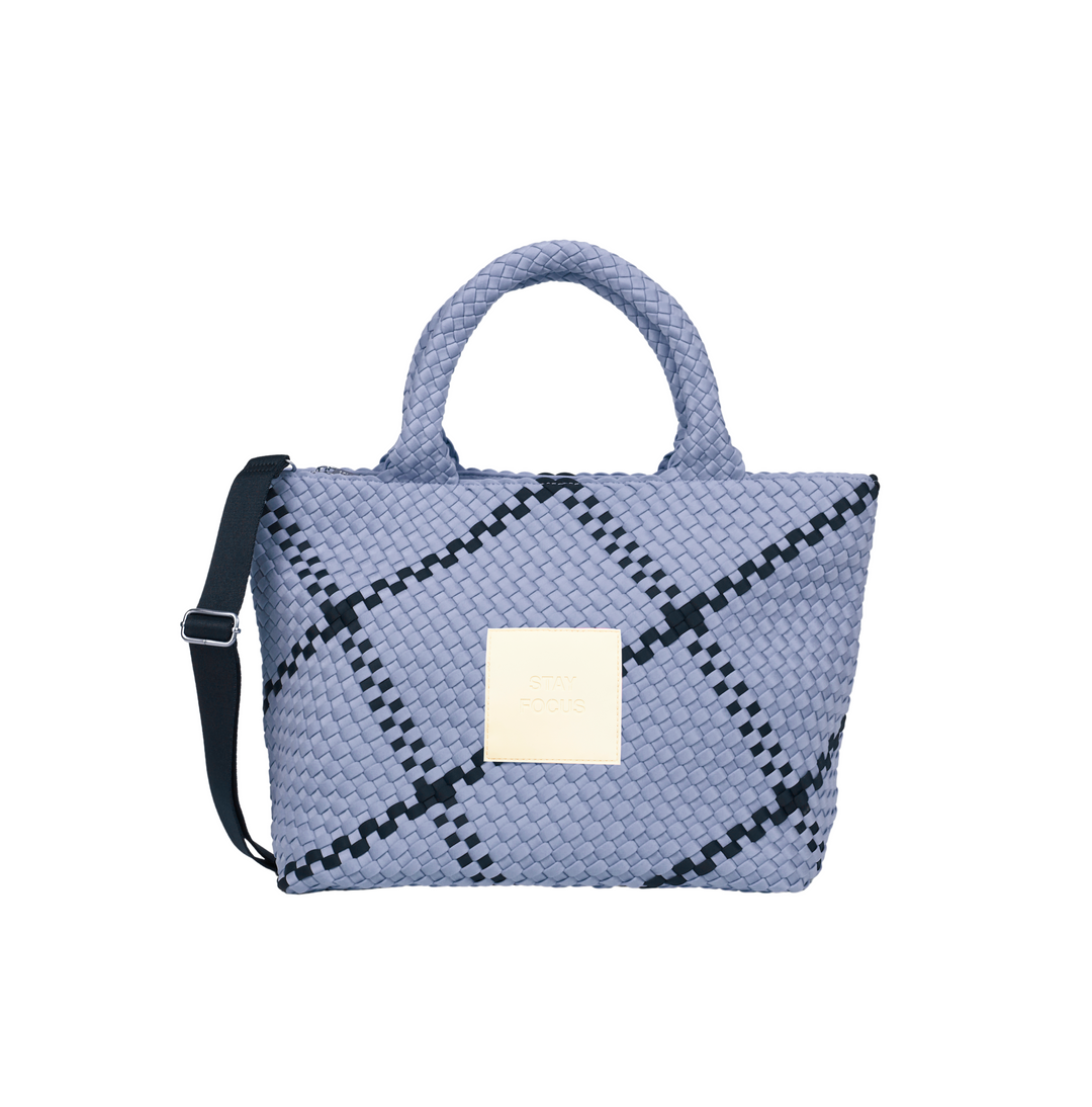 Sylvia Bag 'STAY FOCUSED' | Blue & Navy Blue