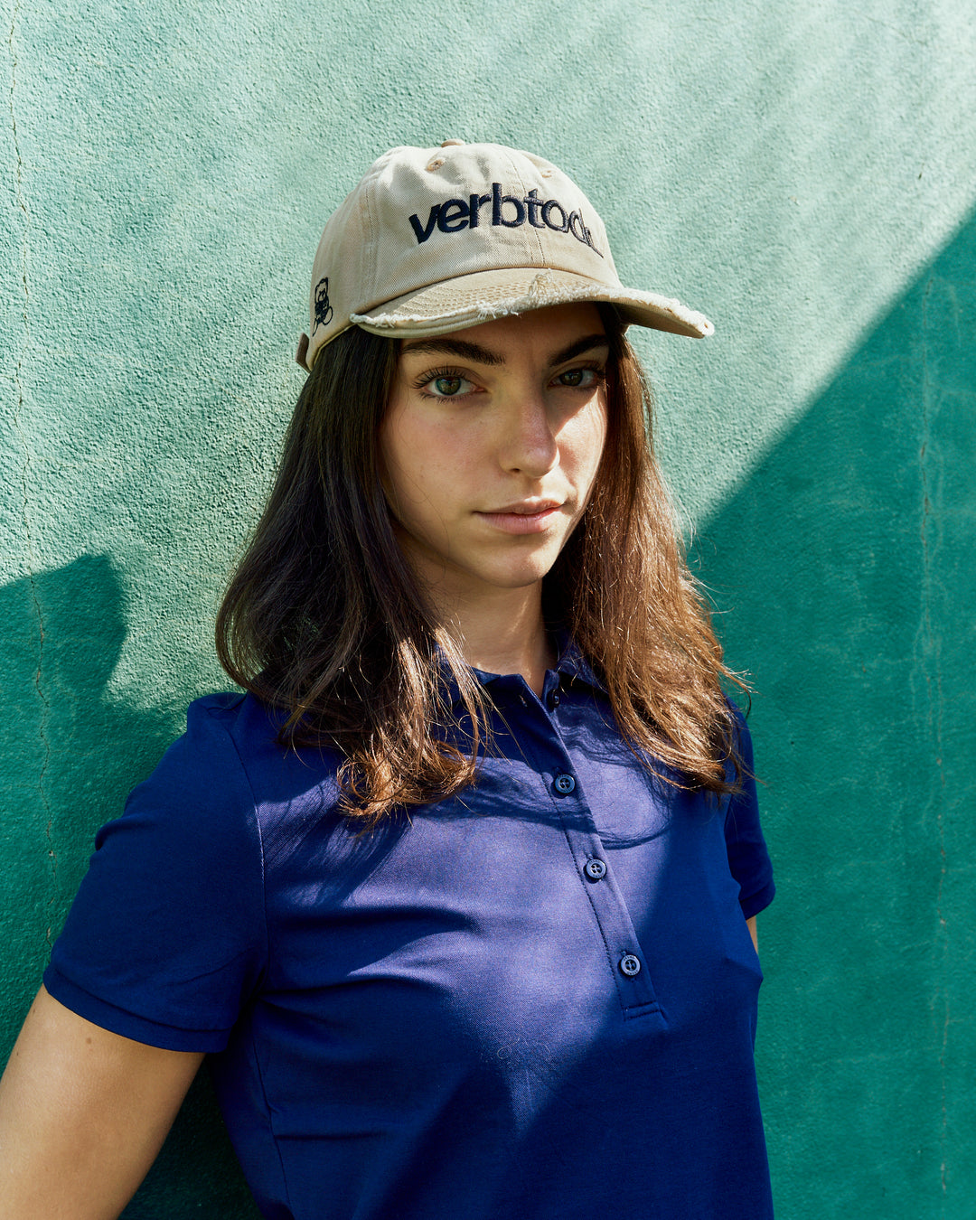 Verb to do ripped cap beige