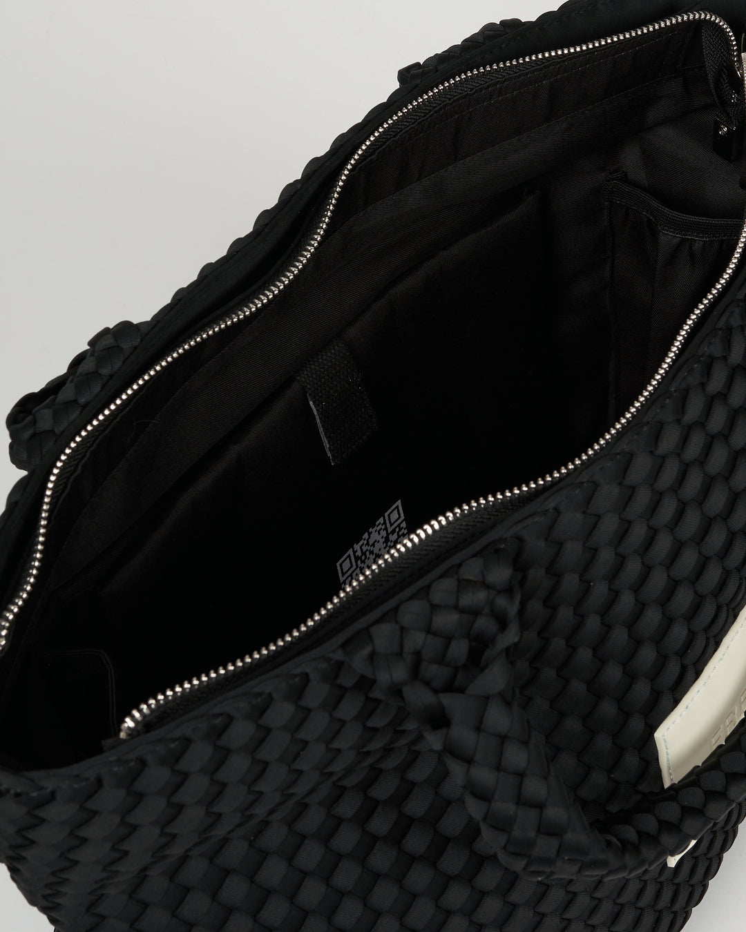 Neoprene LARGE BAG 'FREE LOVE' black