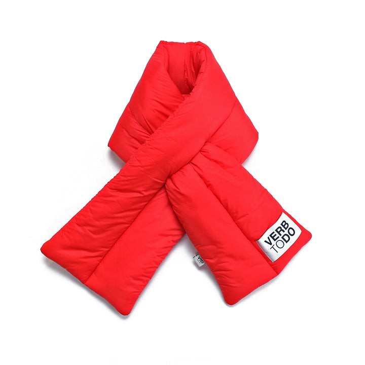 Vertical Puffer Scarf