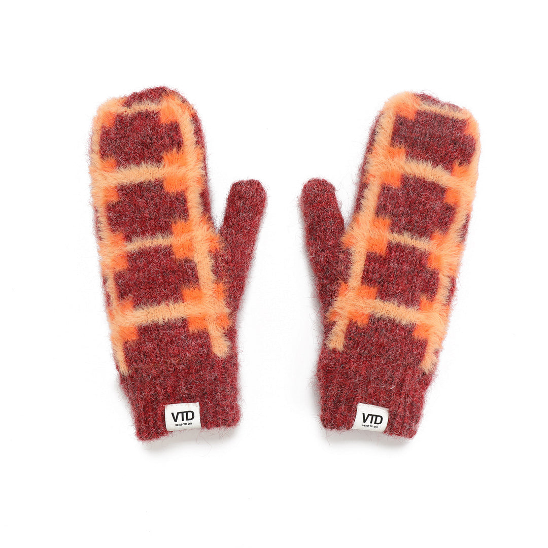 Mitts hairy yarn always slay VTD