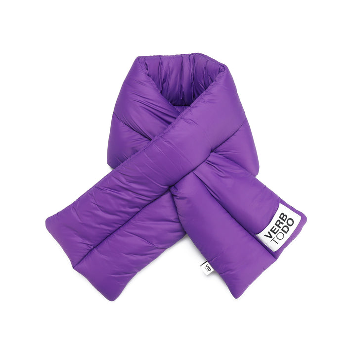 Vertical Puffer Scarf