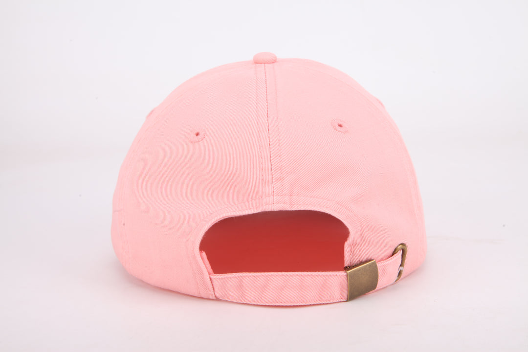 Pink Ripped Cap Verb to do
