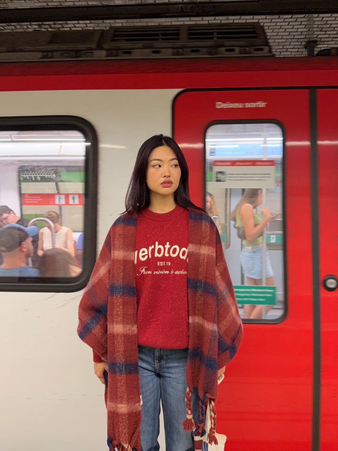 Bufanda XXL Hustle harder