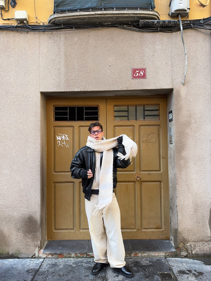 Scarf with soft wool MILAN VIBES