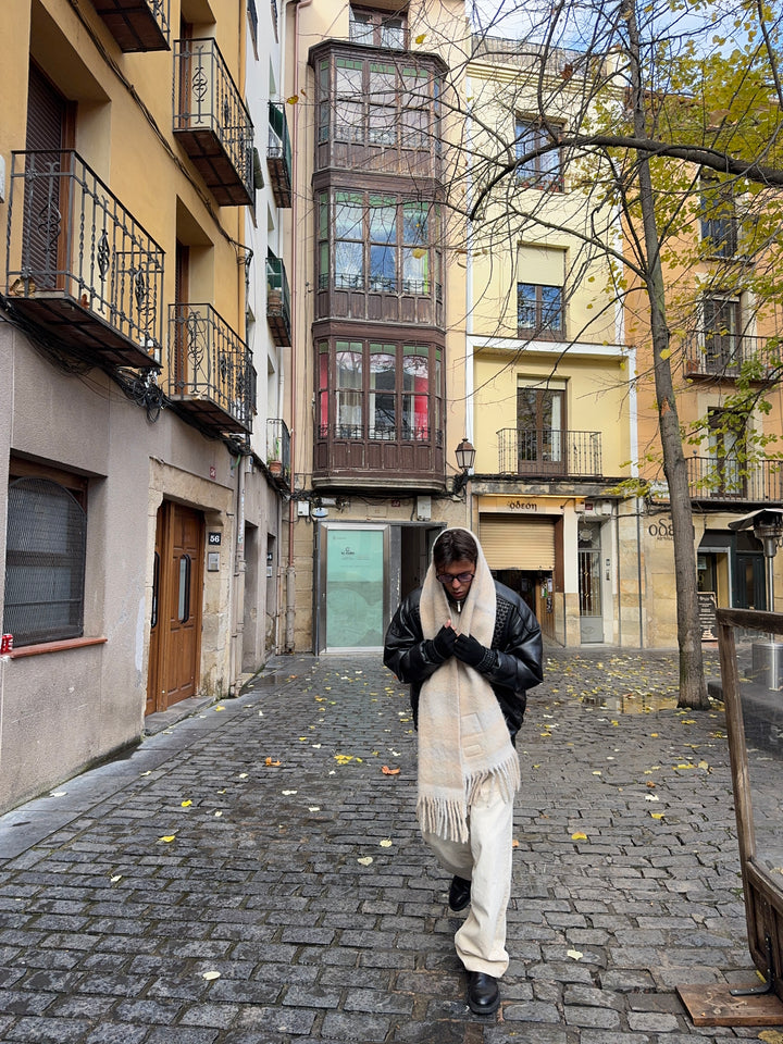 Scarf with soft wool MILAN VIBES