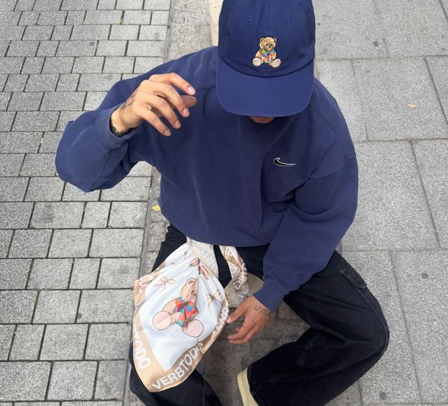 Foulard 4 en 1 TEDDY beige