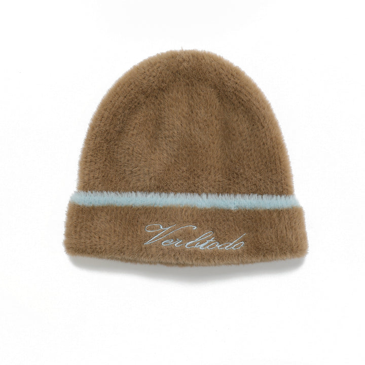 Gorro VTD BB Beige y Blanco