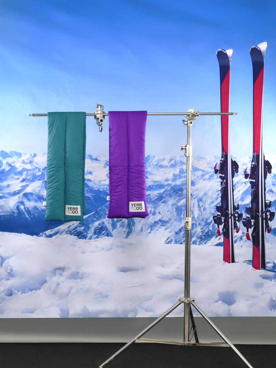 Vertical Puffer Scarf