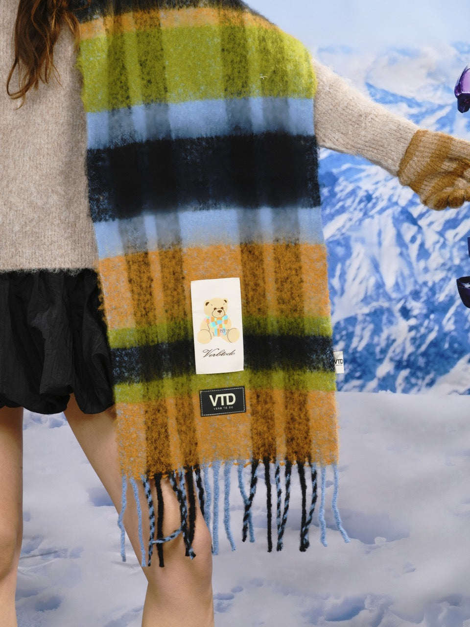 Born to shine maxi scarf