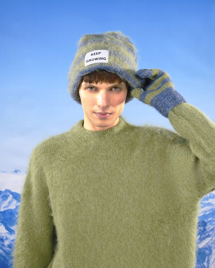 KNITWEAR BOXY GREEN VTD