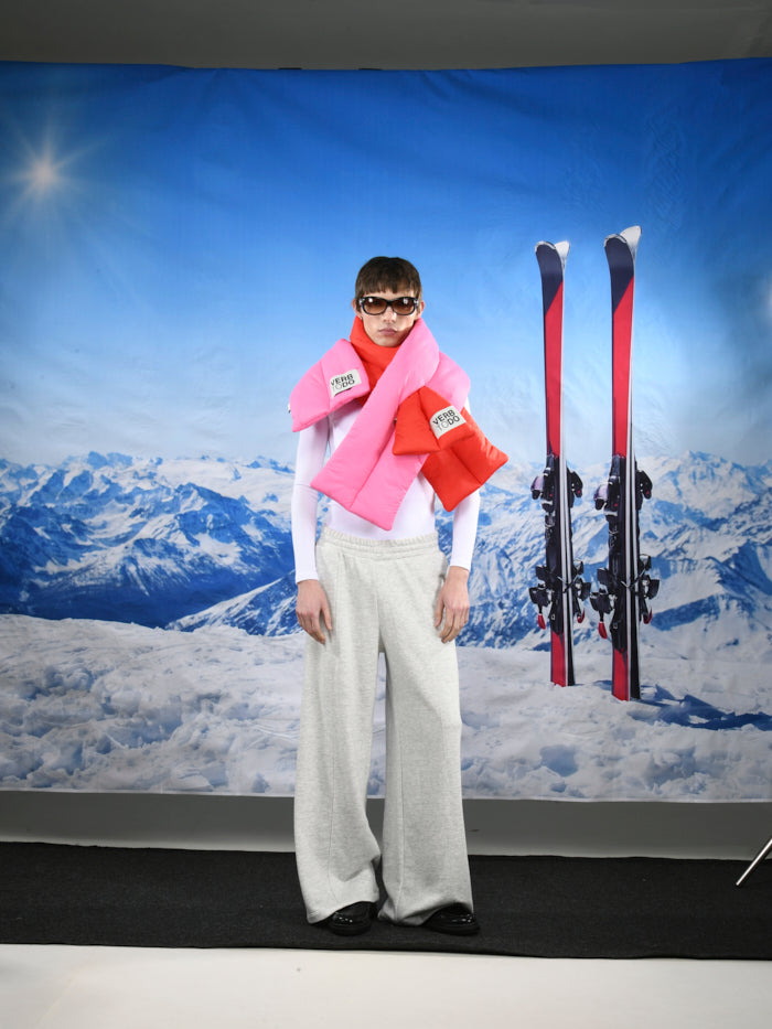 Vertical Puffer Scarf