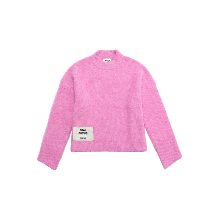 KNITWEAR BOXY PINK VTD