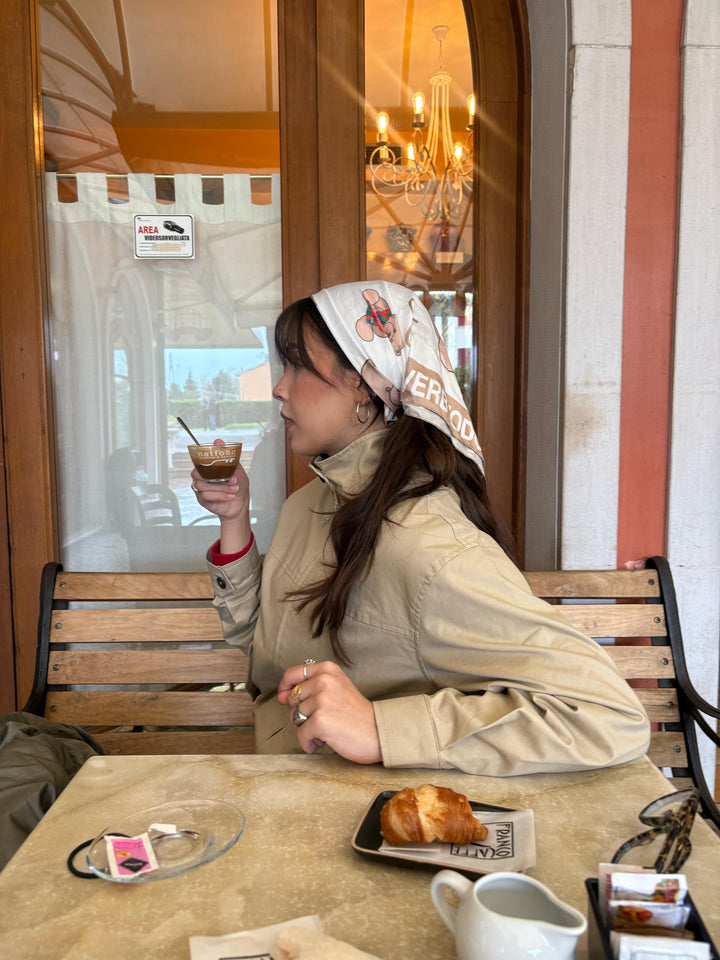 Foulard 4 en 1 TEDDY beige