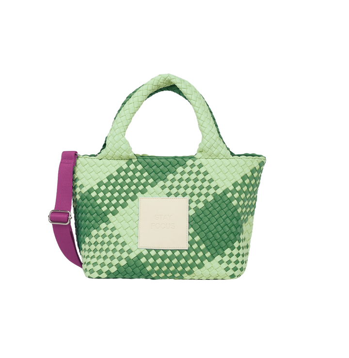 Amelia Bag 'STAY FOCUSED' | Olive