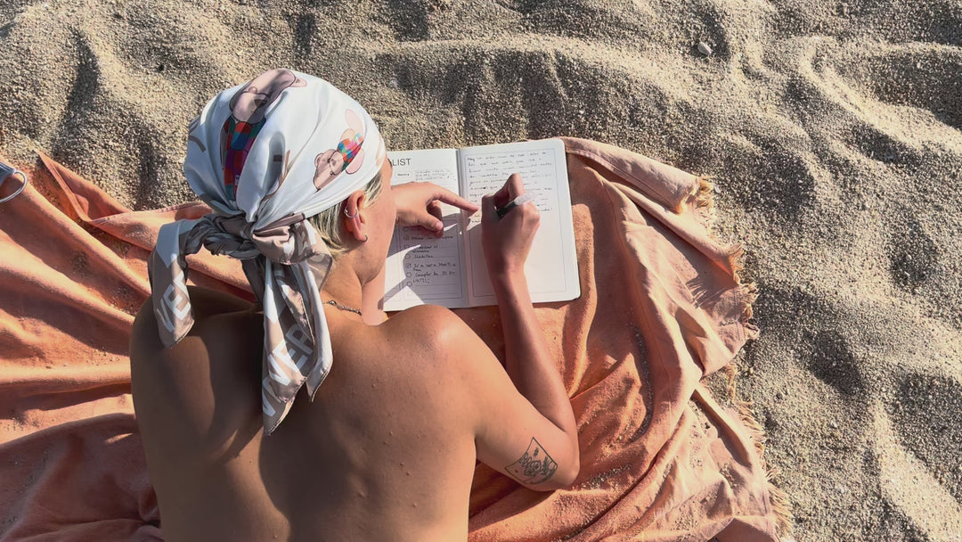 Foulard 4 en 1 TEDDY beige