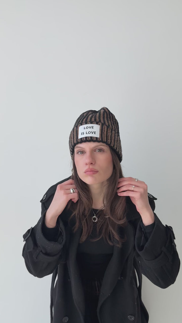 Brown Hat - Love is love