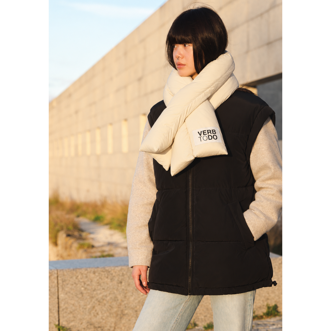 Bufanda PUFFER VERBTODO | off white