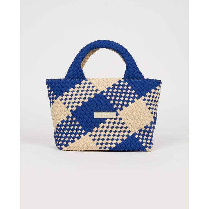 BAG Amelia 'LIFE IS SIMPLE' | blue & beige