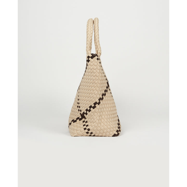 BAG Sylvia 'CHILL VIBES' | beige & dark brown