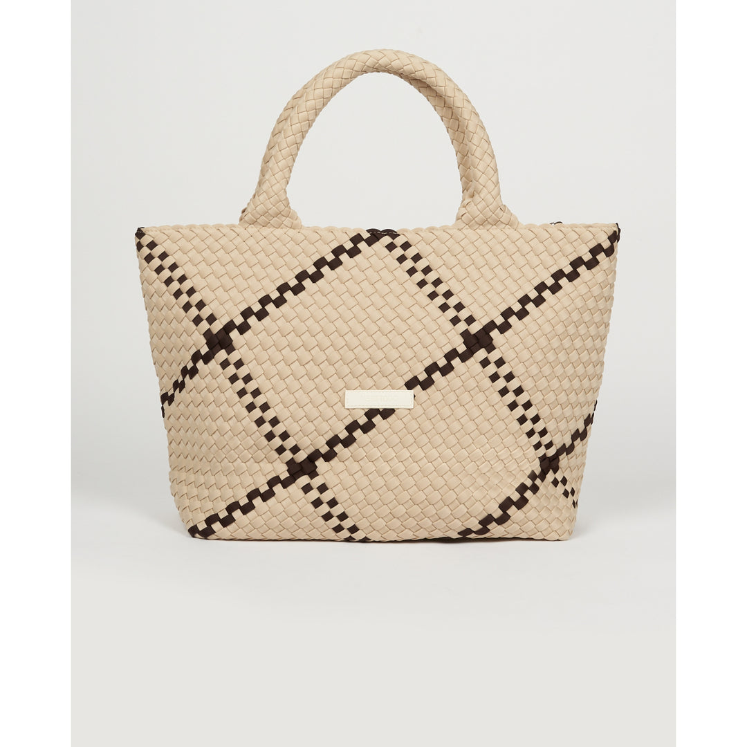 BAG Sylvia 'CHILL VIBES' | beige & dark brown