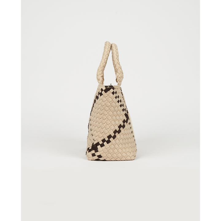 BAG Amelia 'CHILL VIBES' | beige & dark brown