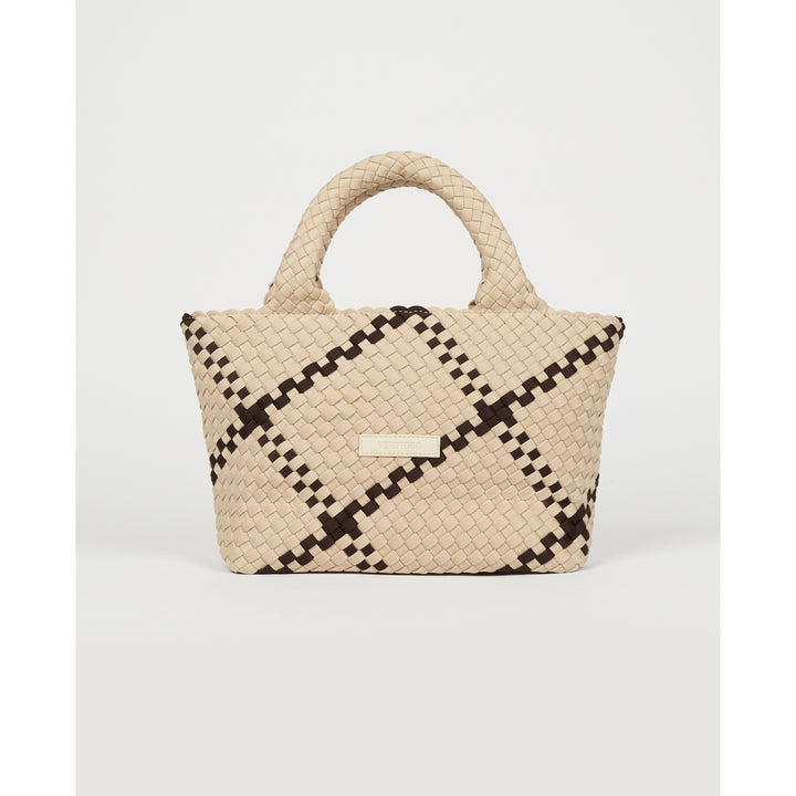 BAG Amelia 'CHILL VIBES' | beige & dark brown