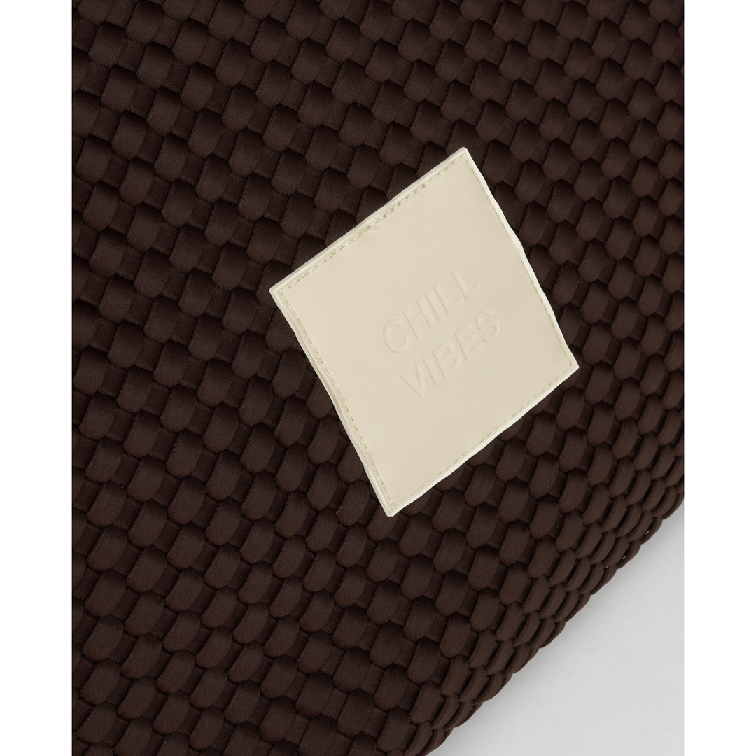 BAG Sylvia 'CHILL VIBES' | dark brown