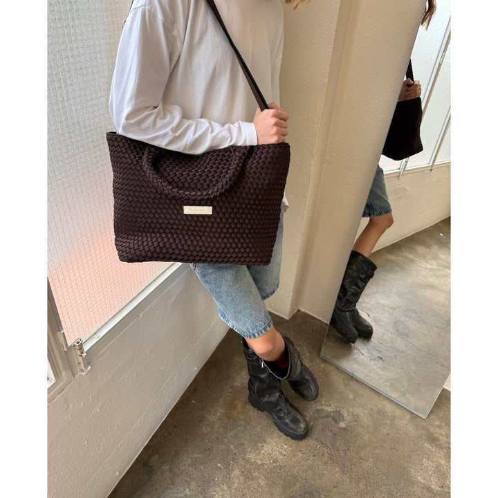 BAG Sylvia 'CHILL VIBES' | dark brown