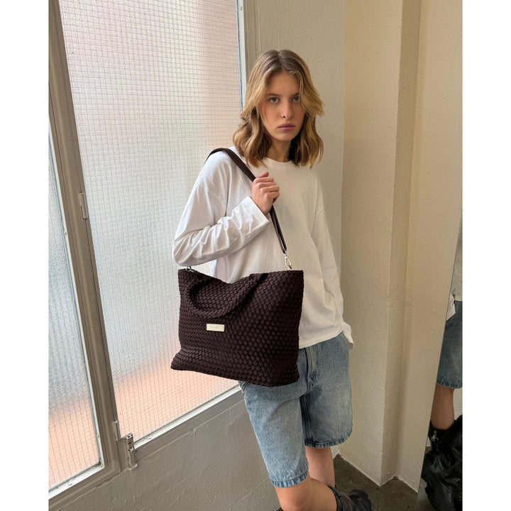 BAG Sylvia 'CHILL VIBES' | dark brown