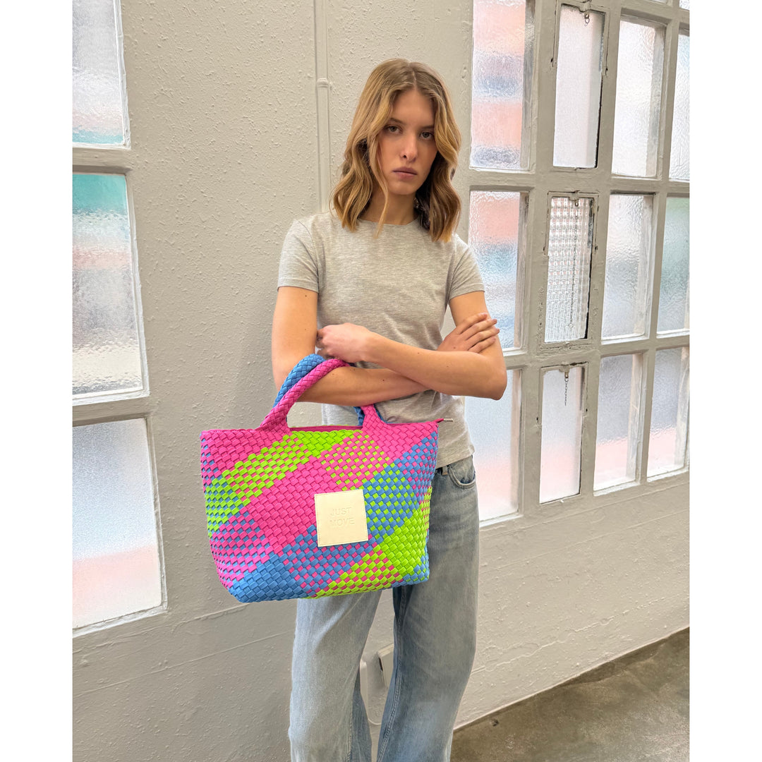 BAG Michele 'JUST MOVE' | pink&blue&green