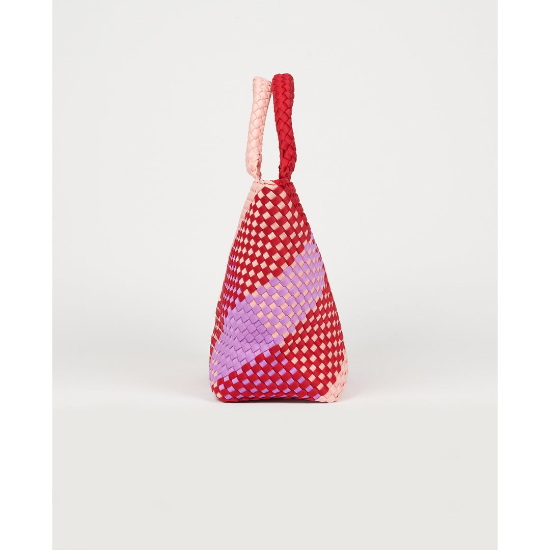 BAG Michele 'LIFE IS SIMPLE' | pink&purple&red