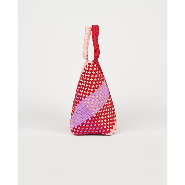 BAG Michele 'LIFE IS SIMPLE' | pink&purple&red