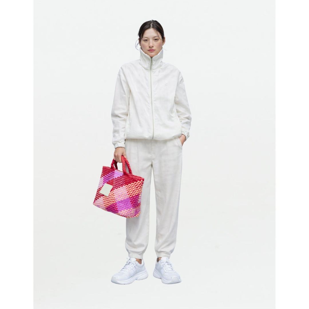 BAG Michele 'LIFE IS SIMPLE' | pink&purple&red