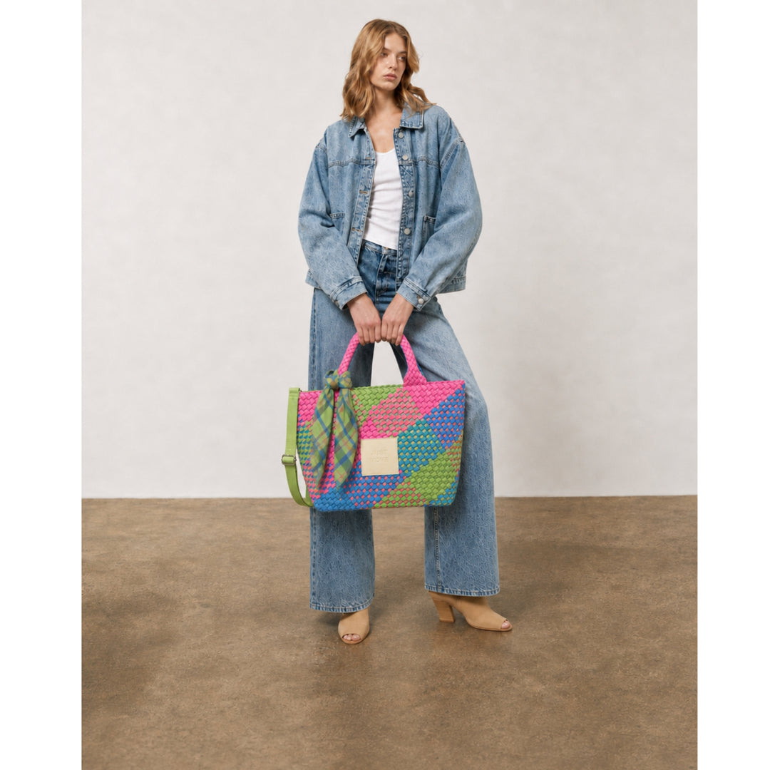 Reversible Square Scarf Roots | Multicolor